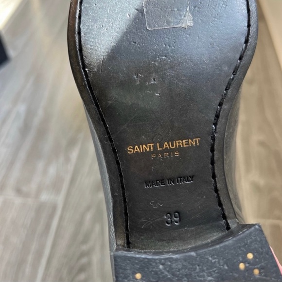 Saint Laurent miles baby eighty heel ankle booties - Picture 5 of 13